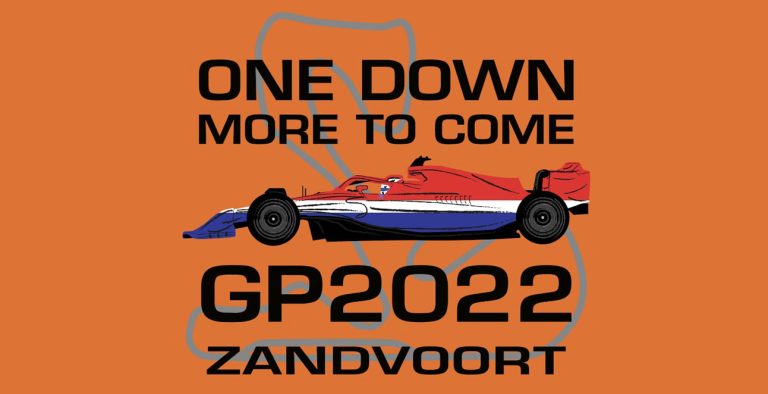Zandvoort GP22 formule 1 actie